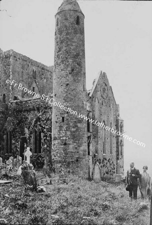 CASHEL  ROUND TOWER AND NORTH TRANSEPT